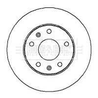 BORG & BECK Piduriketas BBD4223